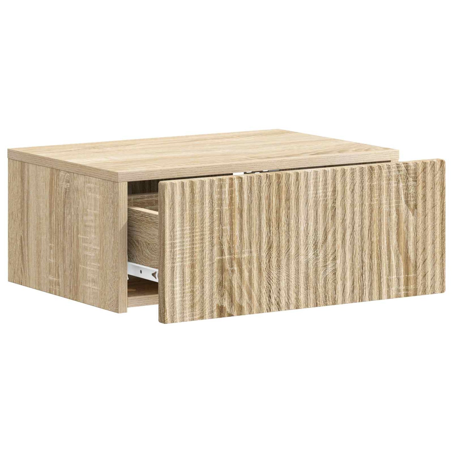 Mobiletto da notte a muro Rovere Sonoma 49 x 34,5 x 20 cm | homemem39