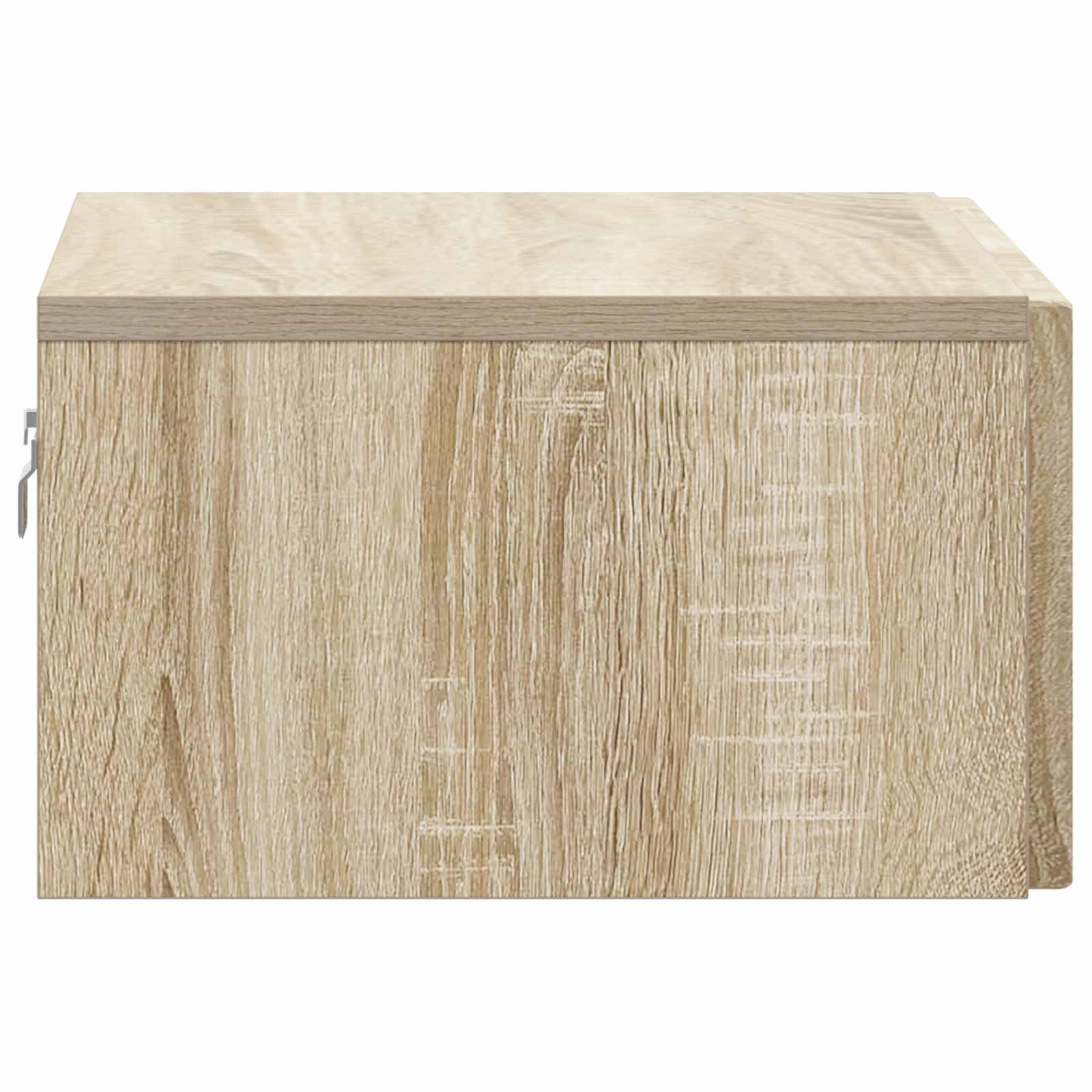 Mobiletto da notte a muro 2 pcs Rovere Sonoma 49 x 34,5 x 20 cm | homemem39