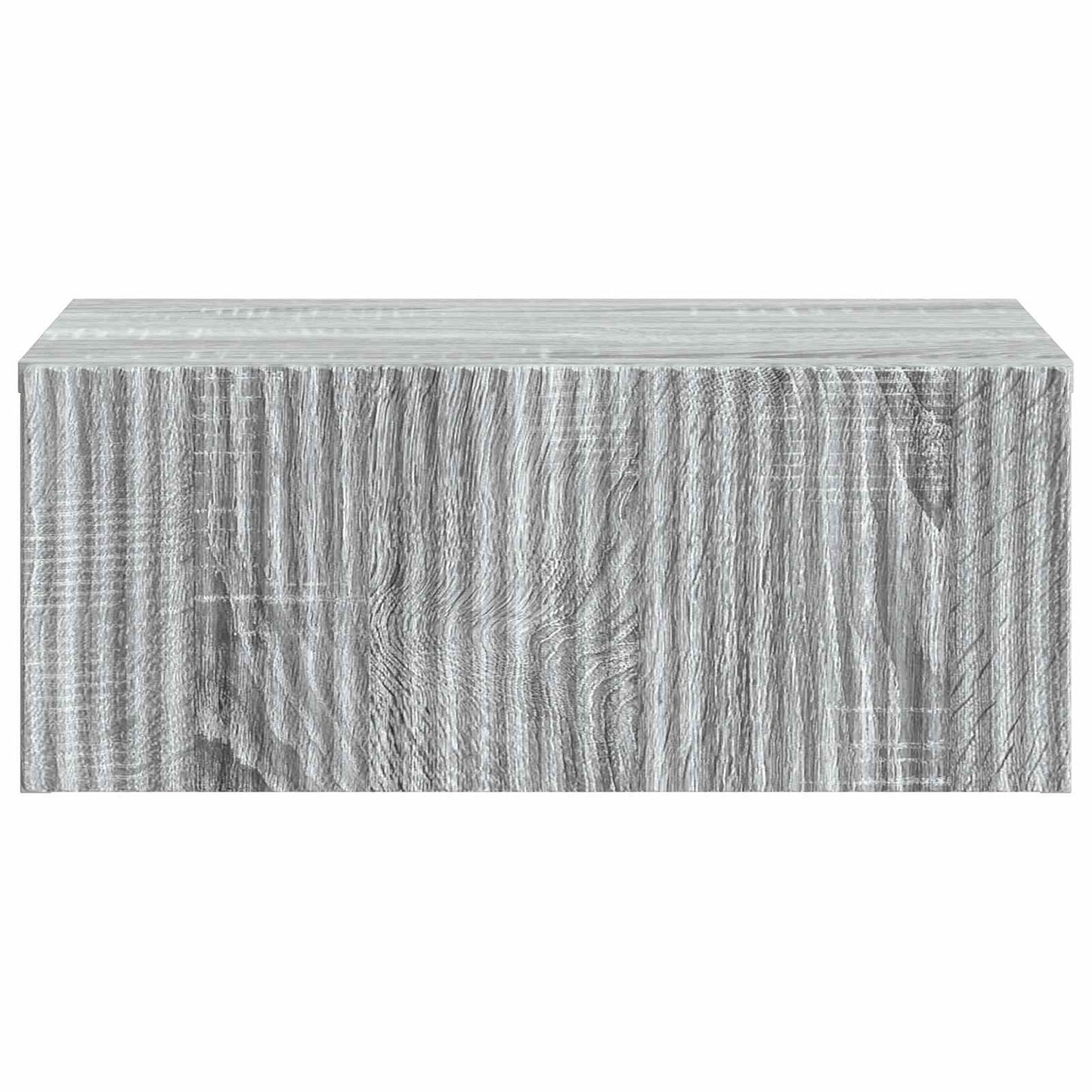 Mobiletto da notte a muro Grigio Sonoma 49 x 34,5 x 20 cm | homemem39