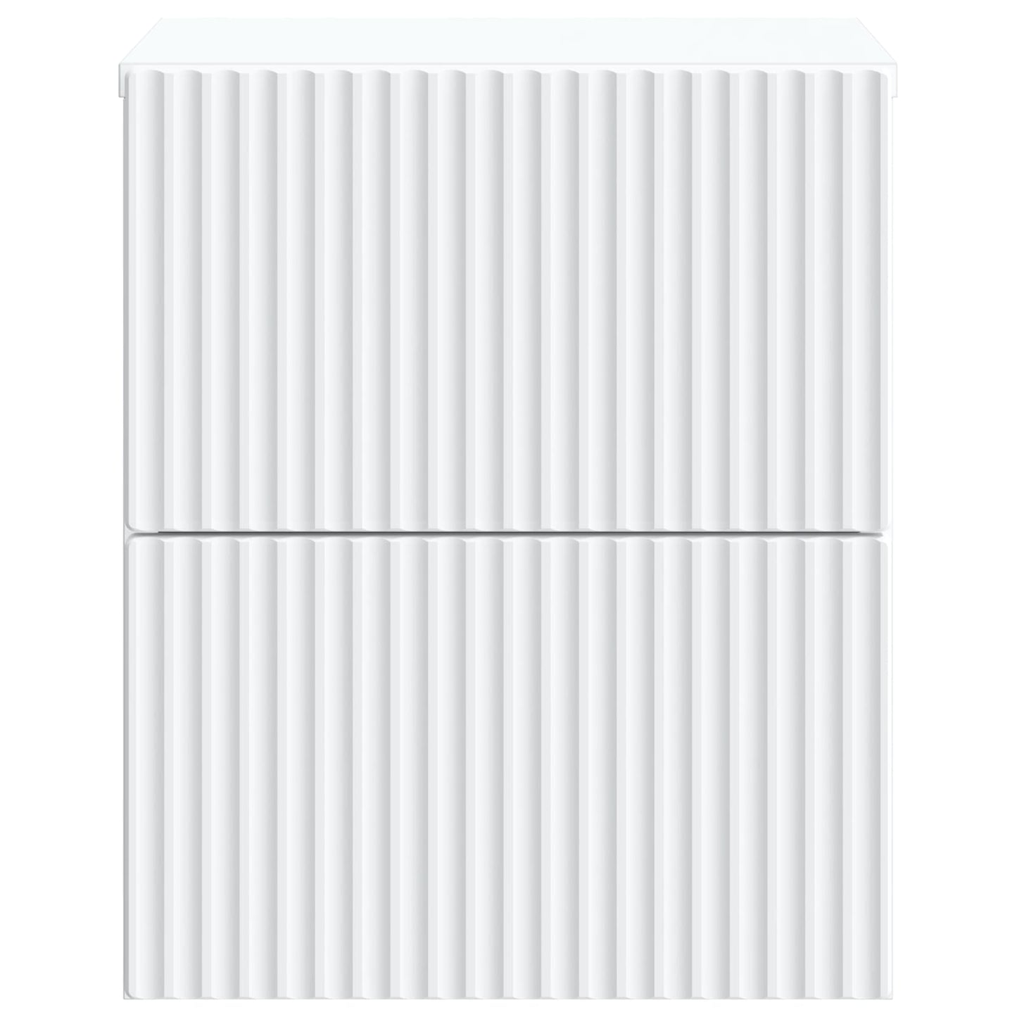 Mobiletto da notte a muro 2 pcs Bianco 33 x 34,5 x 40 cm | homemem39