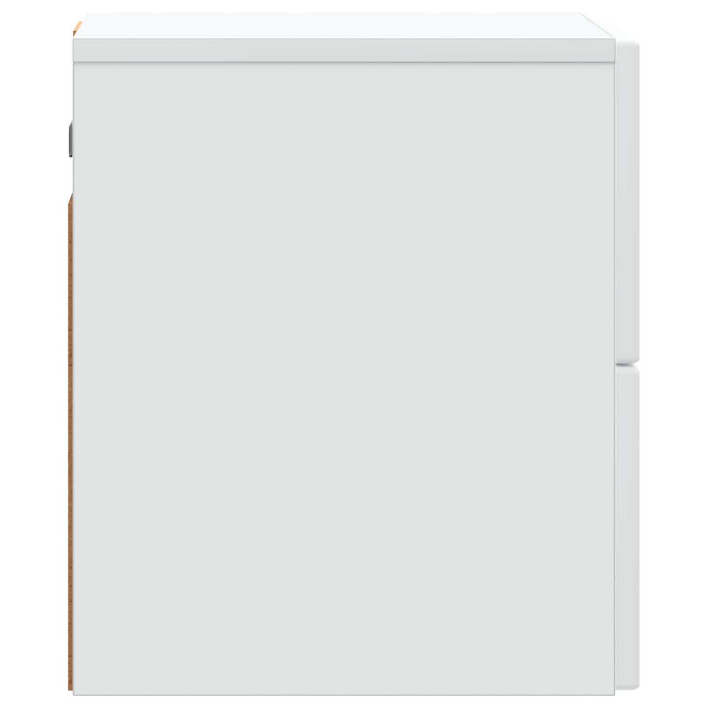 Mobiletto da notte a muro 2 pcs Bianco 33 x 34,5 x 40 cm | homemem39