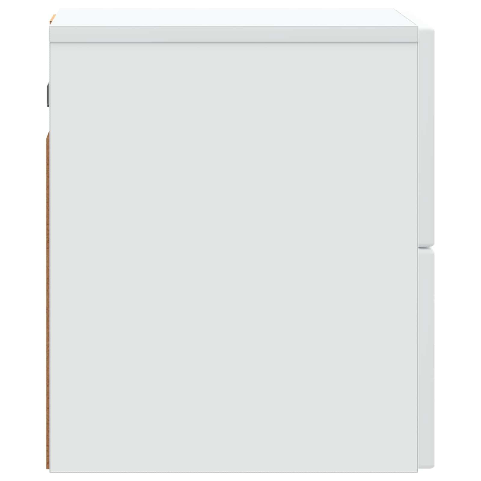 Mobiletto da notte a muro 2 pcs Bianco 33 x 34,5 x 40 cm | homemem39