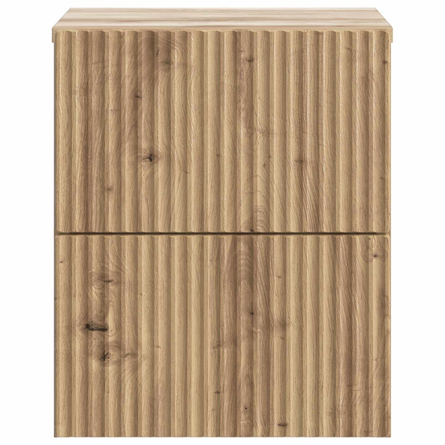 Mobiletto da notte a muro con cassetto 2 pcs Rovere Artigianale | homemem39