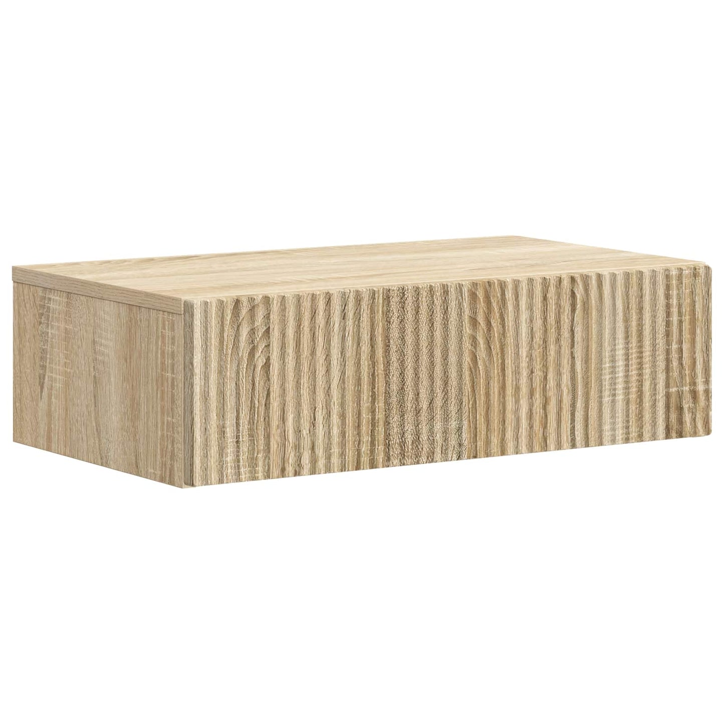 Tavolino da Parete Laterale Rovere Sonoma 59 x 34,5 x 17 cm | homemem39