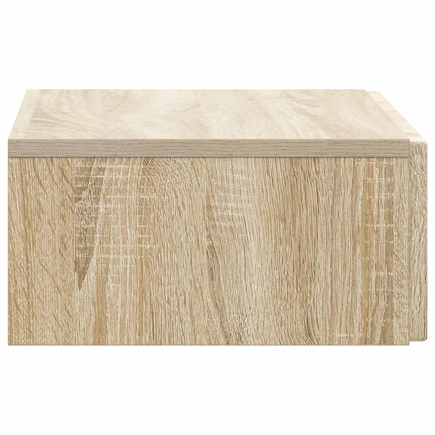 Tavolino da Parete Laterale Rovere Sonoma 59 x 34,5 x 17 cm | homemem39