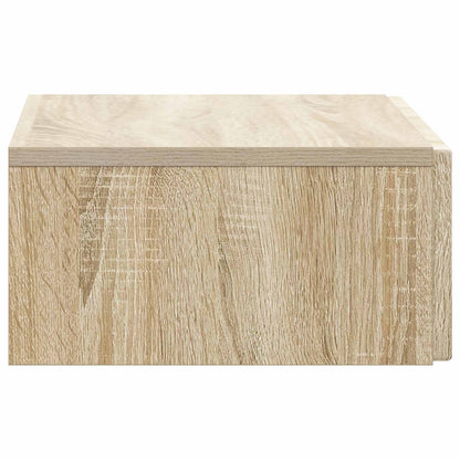 Tavolino da Parete Laterale Rovere Sonoma 59 x 34,5 x 17 cm | homemem39