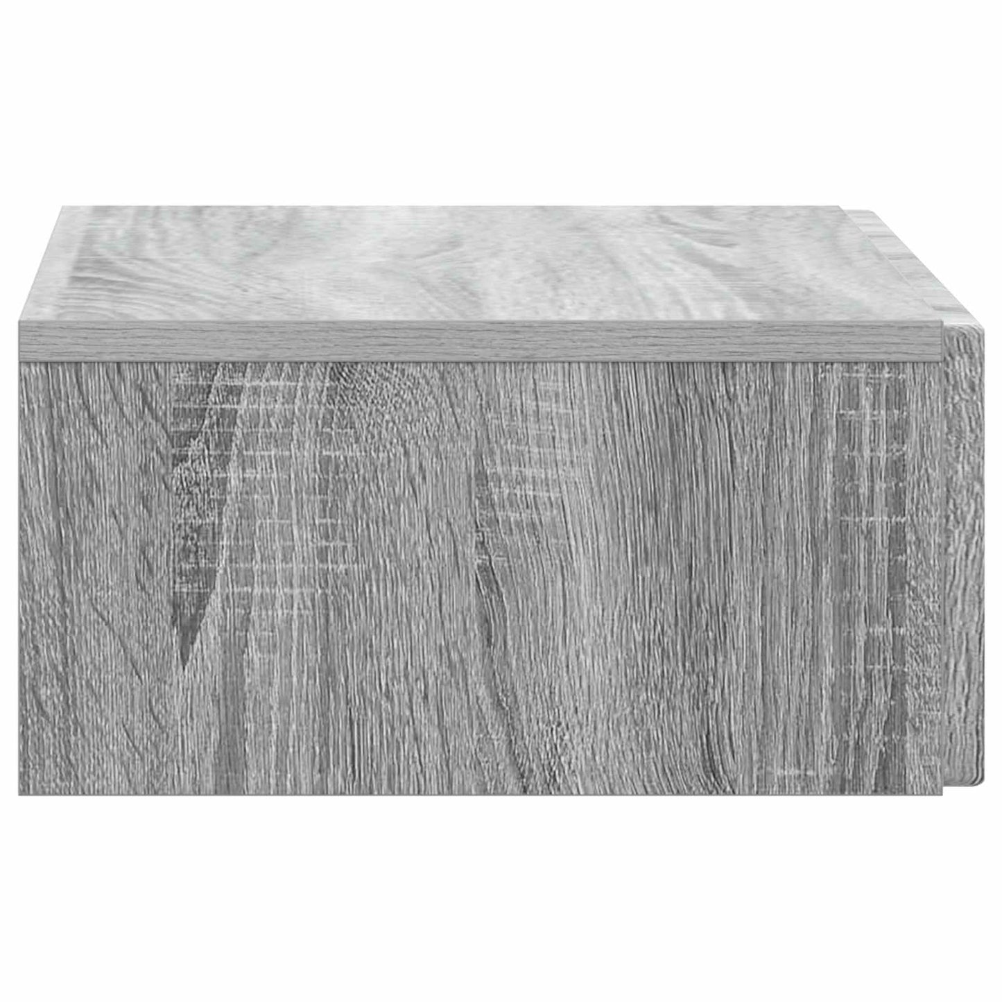 Tavolino da Parete Laterale Grigio Sonoma 59 x 34,5 x 17 cm | homemem39