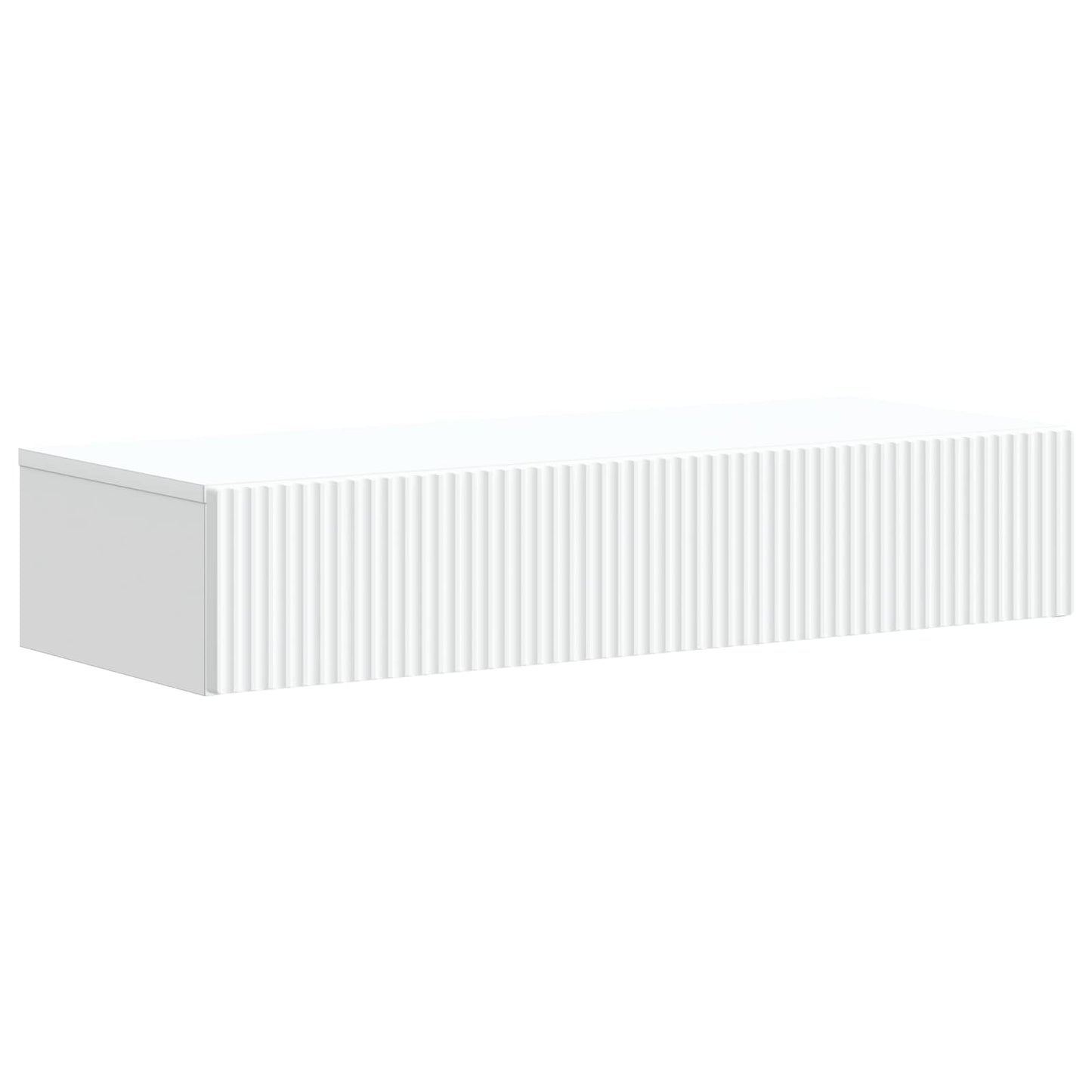Tavolino da Parete Laterale Bianco 87,5 x 34,5 x 17 cm | homemem39