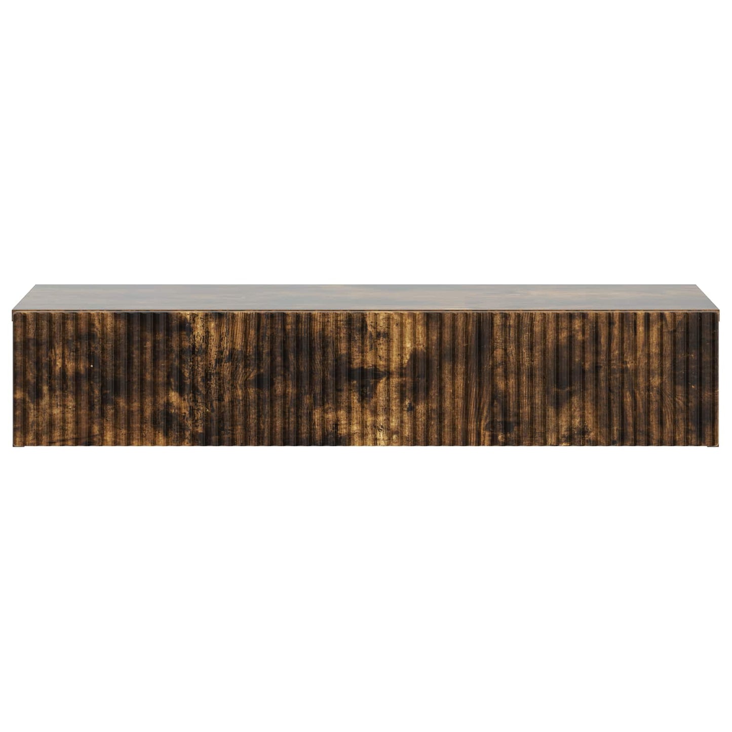 Tavolino da Parete Laterale Rovere Fumo 87,5 x 34,5 x 17 cm | homemem39