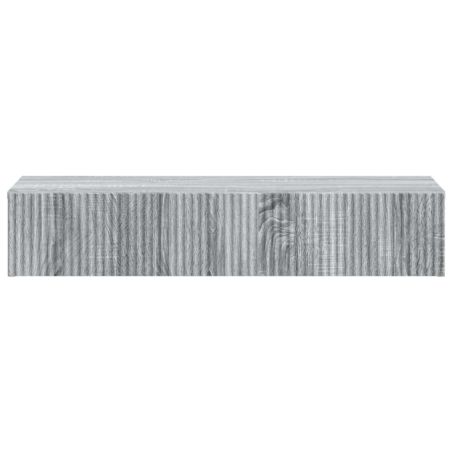 Tavolino da Parete Laterale Grigio Sonoma 87,5 x 34,5 x 17 cm | homemem39