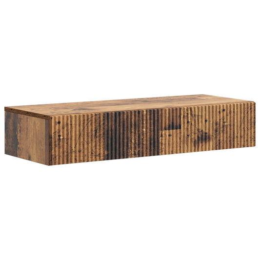 Tavolino da Parete Laterale Legno antico 87,5 x 34,5 x 17 cm | homemem39