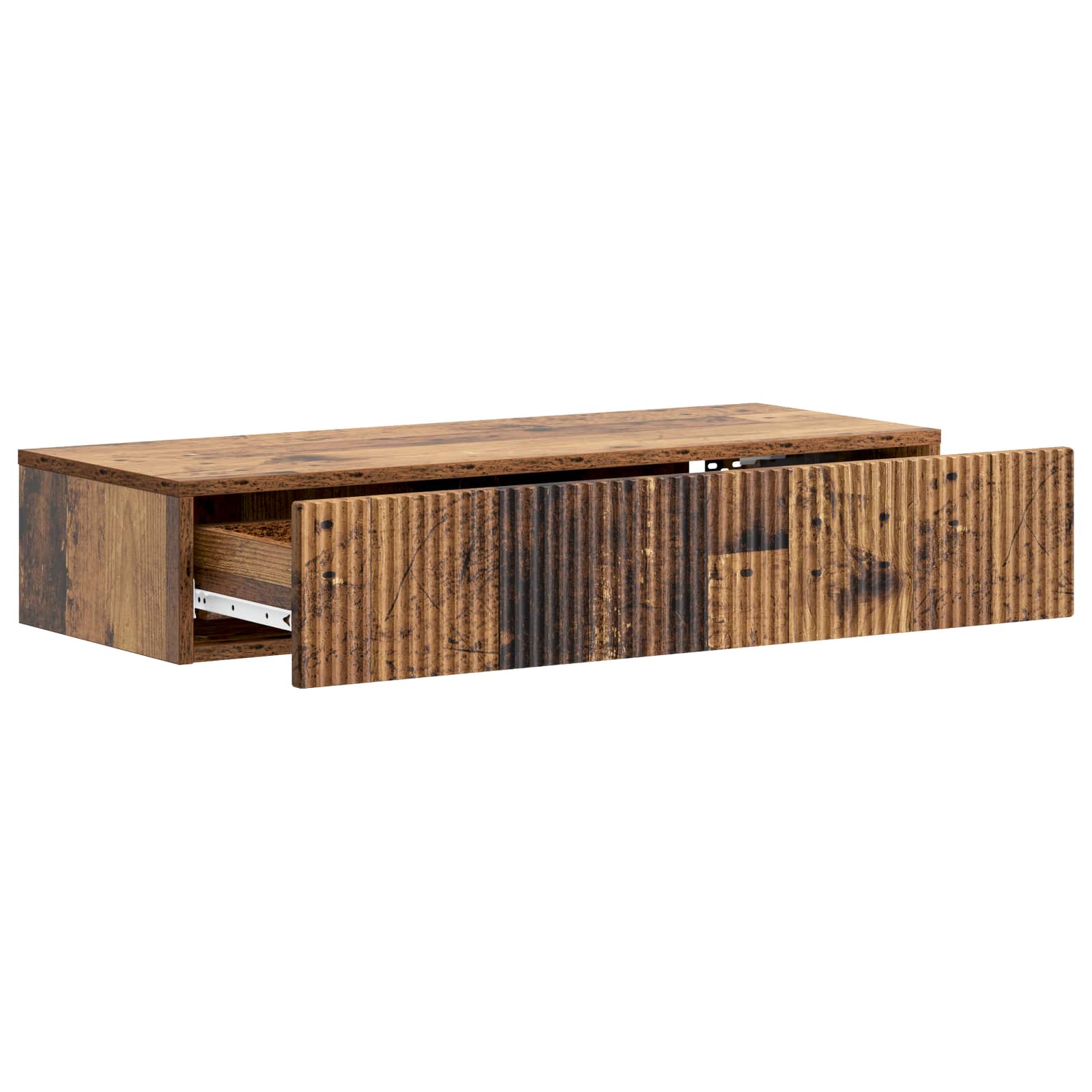 Tavolino da Parete Laterale Legno antico 87,5 x 34,5 x 17 cm | homemem39