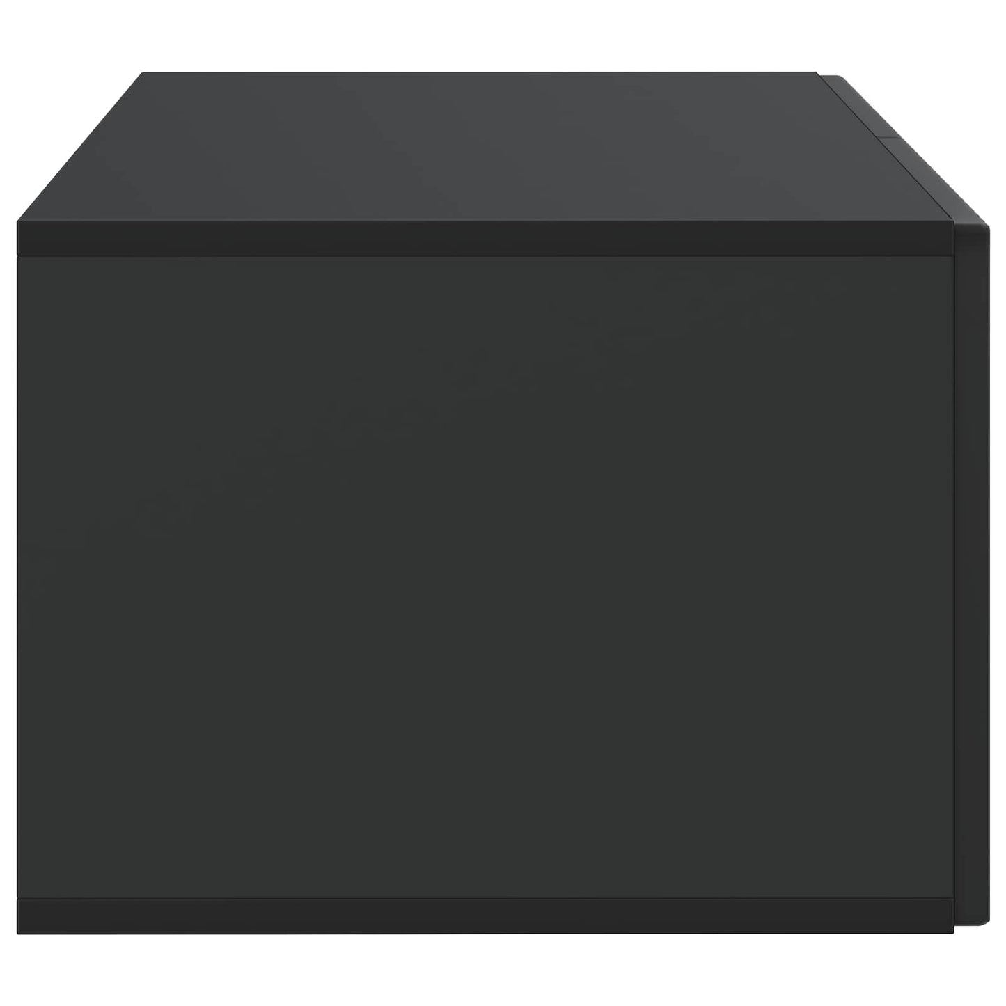 Mobile Porta TV da Muro Nero 59,5 x 41 x 30 cm | homemem39