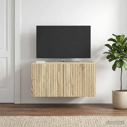 Mobile Porta TV da Muro Rovere Sonoma 59,5 x 41 x 30 cm