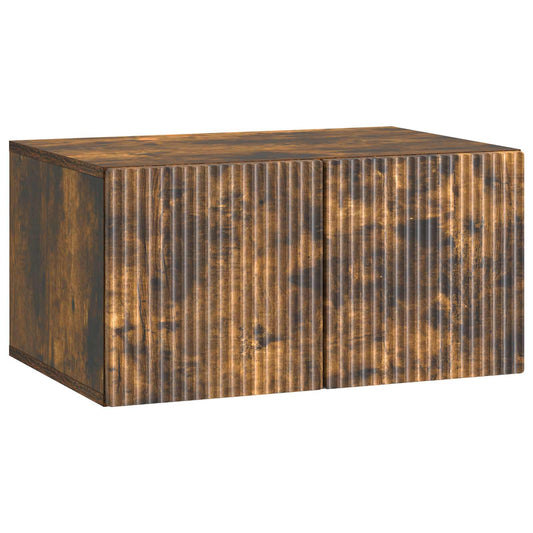Mobile Porta TV da Muro Rovere Fumo 59,5 x 41 x 30 cm | homemem39