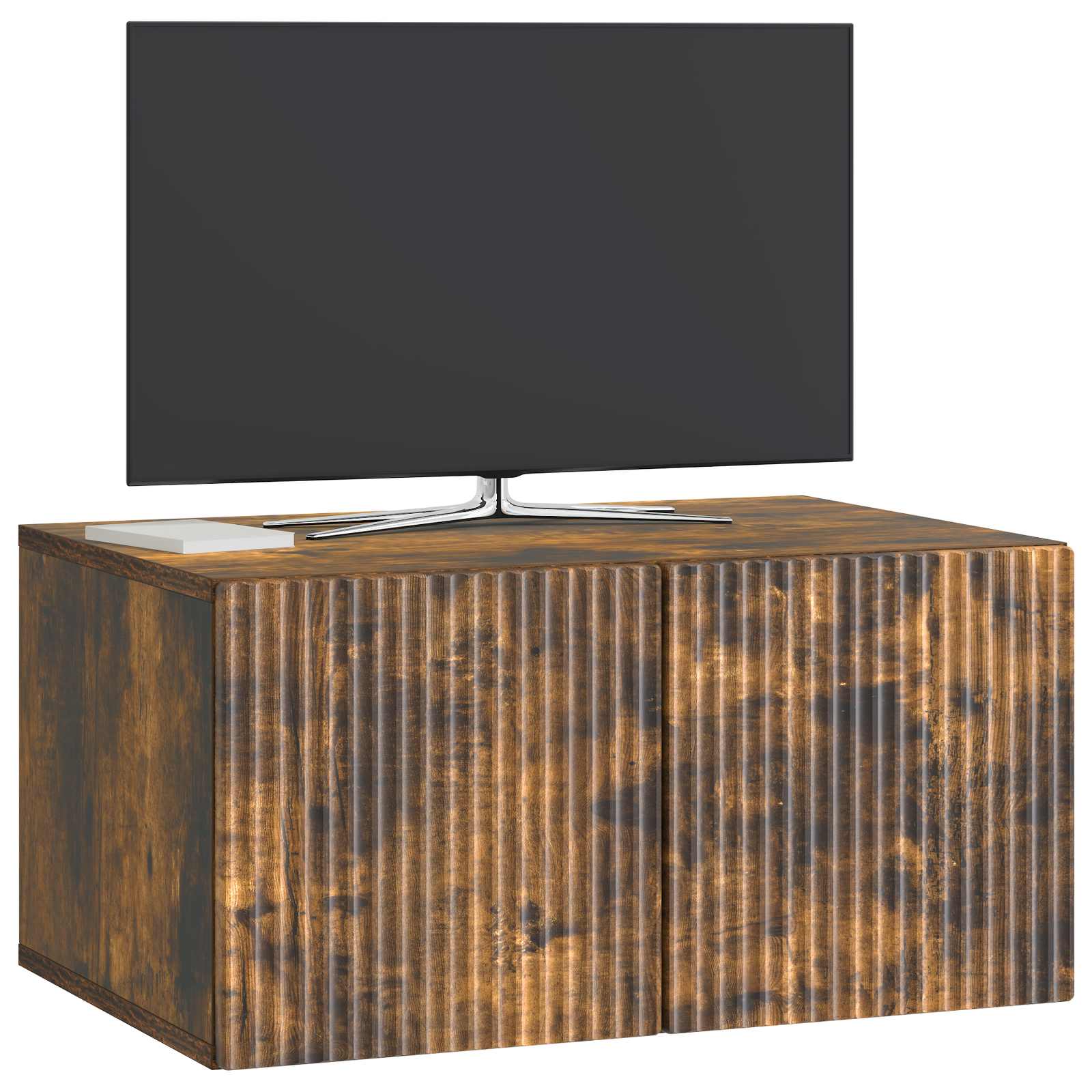 Mobile Porta TV da Muro Rovere Fumo 59,5 x 41 x 30 cm | homemem39