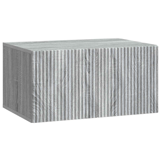 Mobile Porta TV da Muro Grigio Sonoma 59,5 x 41 x 30 cm | homemem39