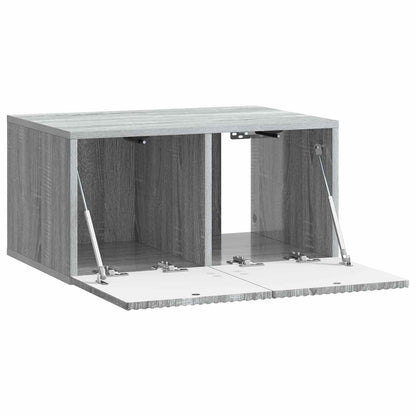 Mobile Porta TV da Muro Grigio Sonoma 59,5 x 41 x 30 cm