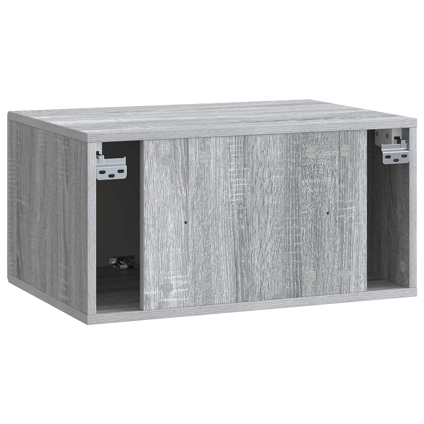 Mobile Porta TV da Muro Grigio Sonoma 59,5 x 41 x 30 cm