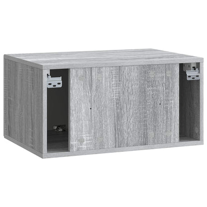 Mobile Porta TV da Muro Grigio Sonoma 59,5 x 41 x 30 cm