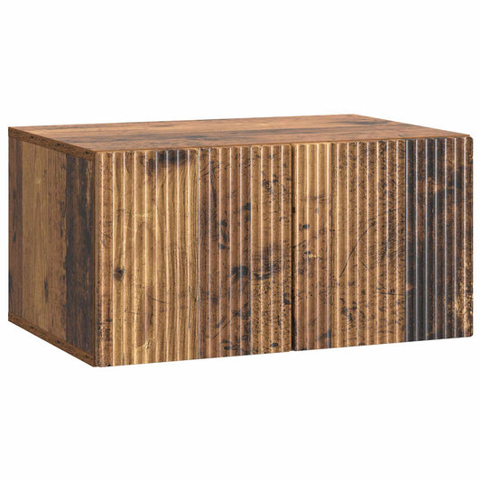 Mobile Porta TV da Muro Legno antico 59,5 x 41 x 30 cm | homemem39