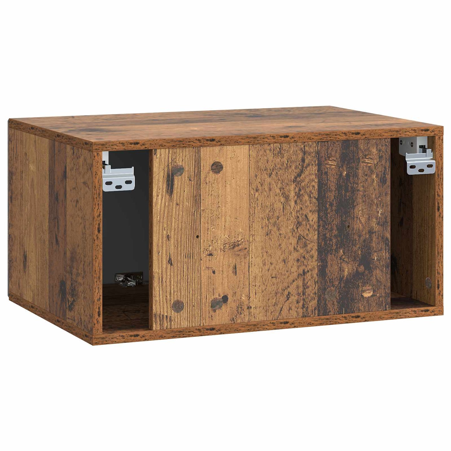Mobile Porta TV da Muro Legno antico 59,5 x 41 x 30 cm