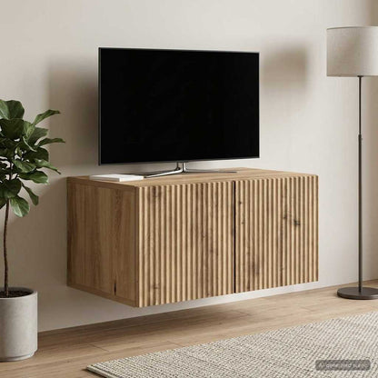 Mobile Porta TV da Muro Rovere Artigianale 59,5 x 41 x 30 cm