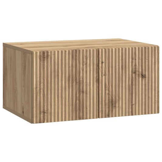 Mobile Porta TV da Muro Rovere Artigianale 59,5 x 41 x 30 cm