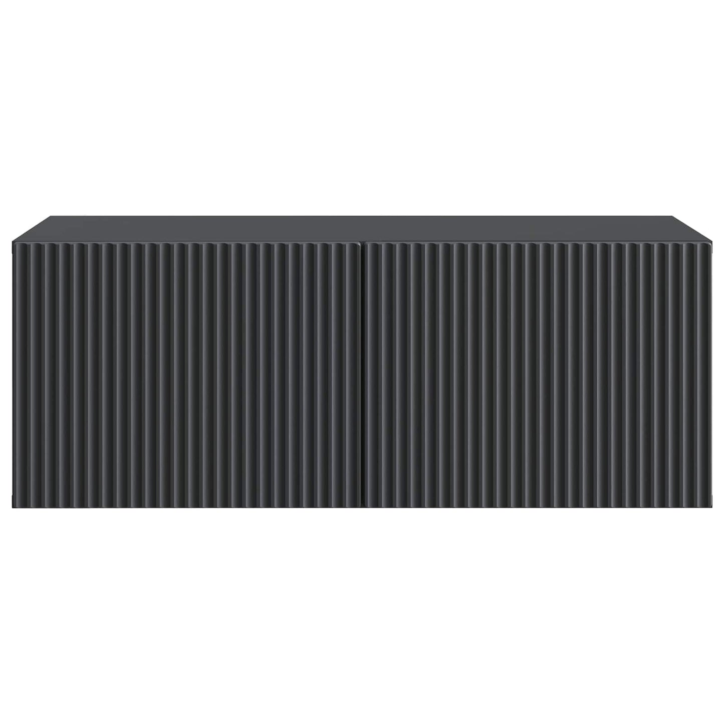 Mobile Porta TV da Muro Nero 78,5 x 41 x 30 cm | homemem39