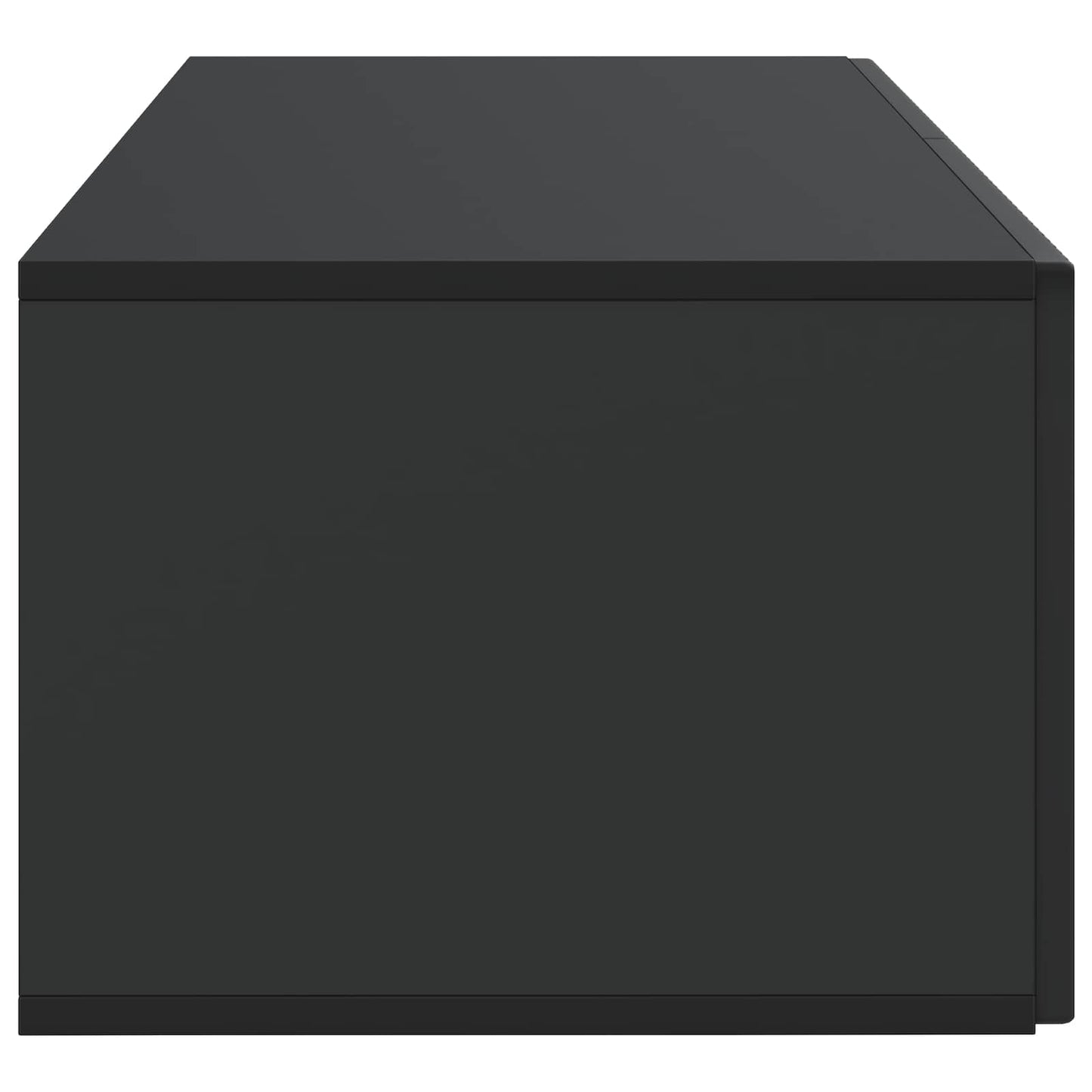 Mobile Porta TV da Muro Nero 78,5 x 41 x 30 cm | homemem39