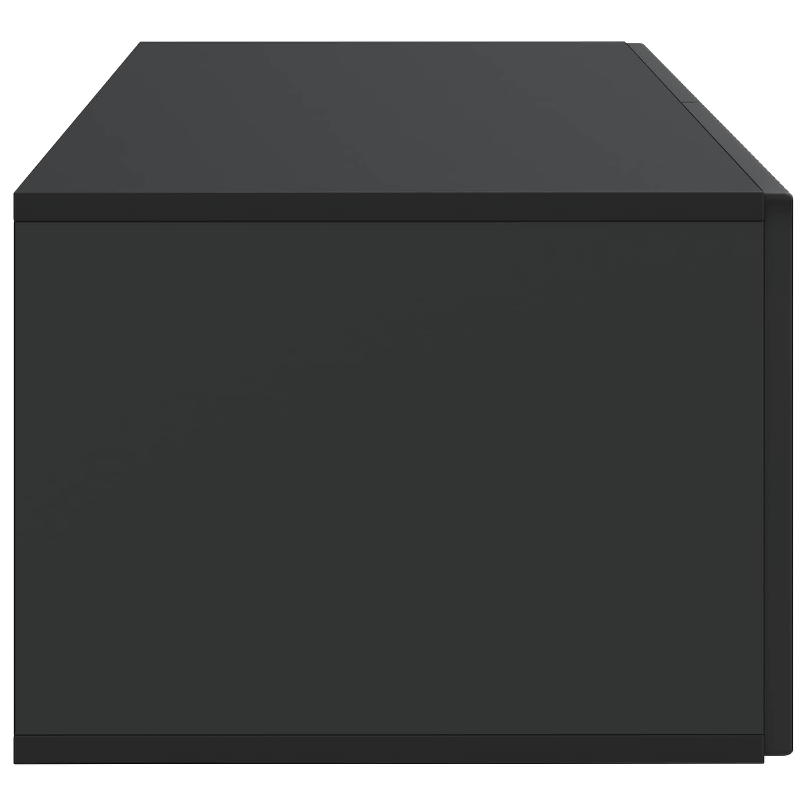 Mobile Porta TV da Muro Nero 78,5 x 41 x 30 cm | homemem39