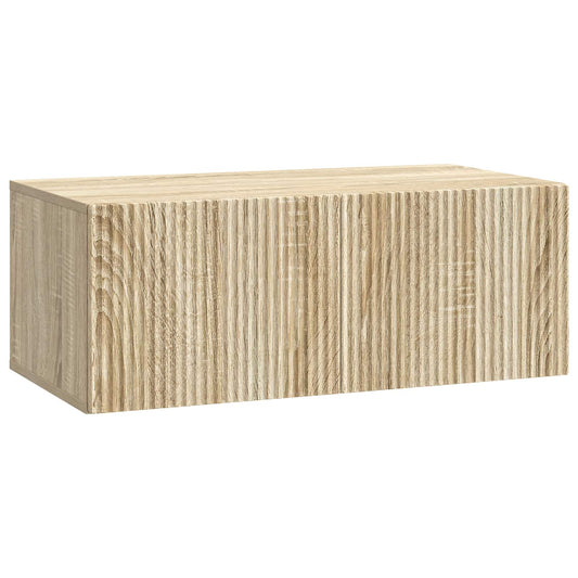 Mobile Porta TV da Muro Rovere Sonoma 78,5 x 41 x 30 cm | homemem39