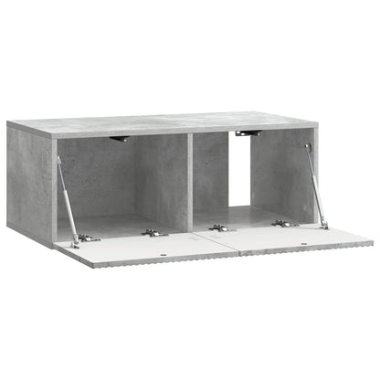 Mobile Porta TV da Muro Grigio Cemento 78,5 x 41 x 30 cm