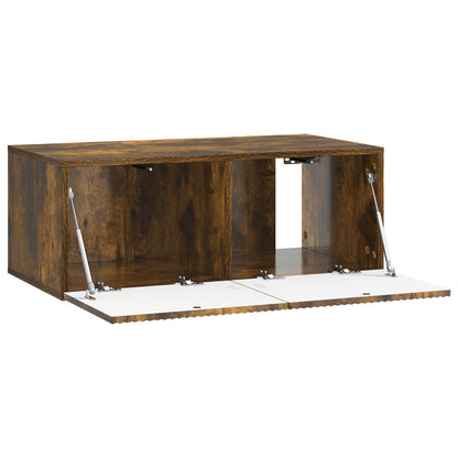 Mobile Porta TV da Muro Rovere Fumo 78,5 x 41 x 30 cm | homemem39