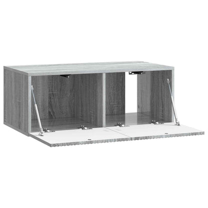 Mobile Porta TV da Muro Grigio Sonoma 78,5 x 41 x 30 cm