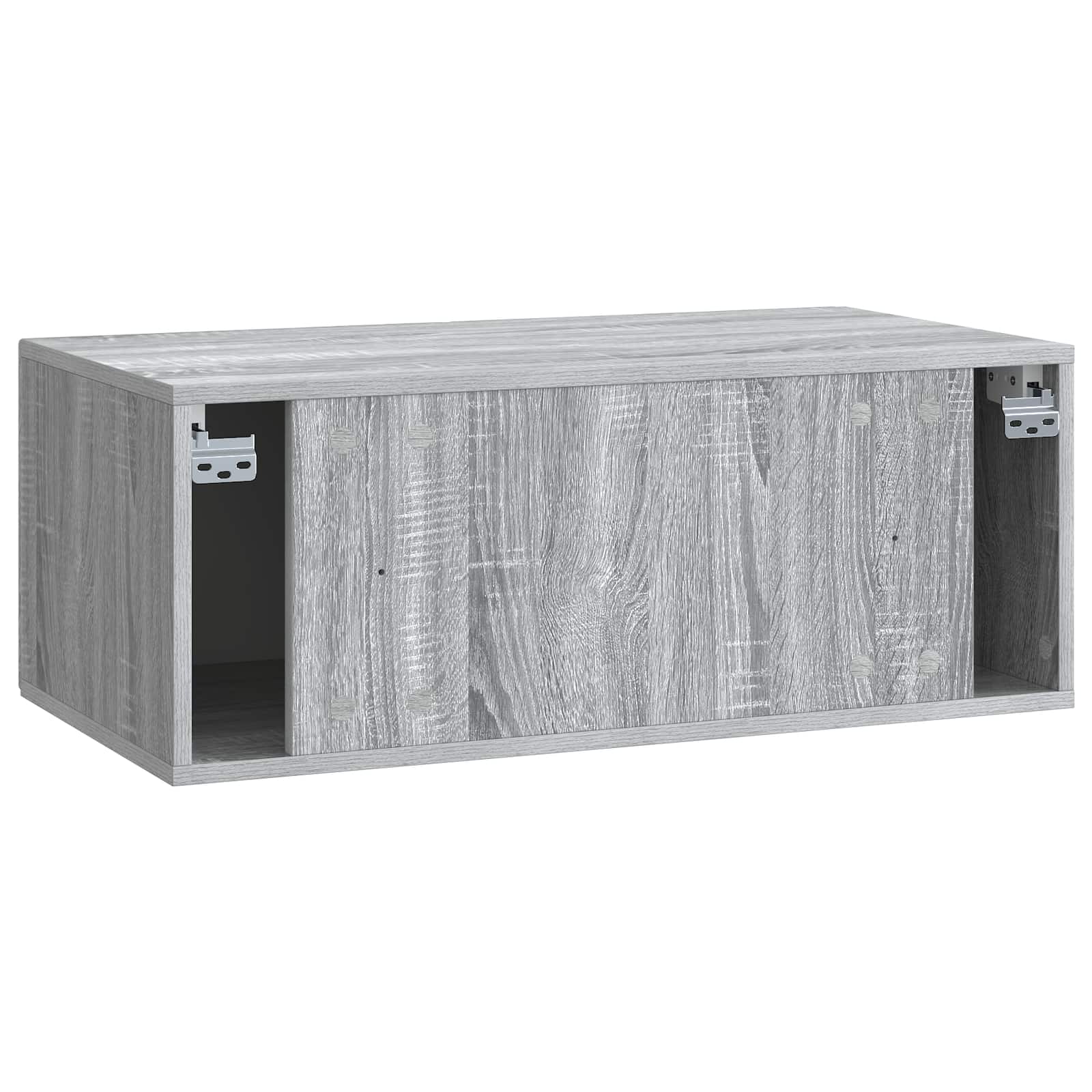 Mobile Porta TV da Muro Grigio Sonoma 78,5 x 41 x 30 cm | homemem39