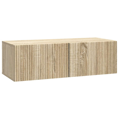 Mobile Porta TV da Muro Rovere Sonoma 98 x 41 x 30 cm | homemem39