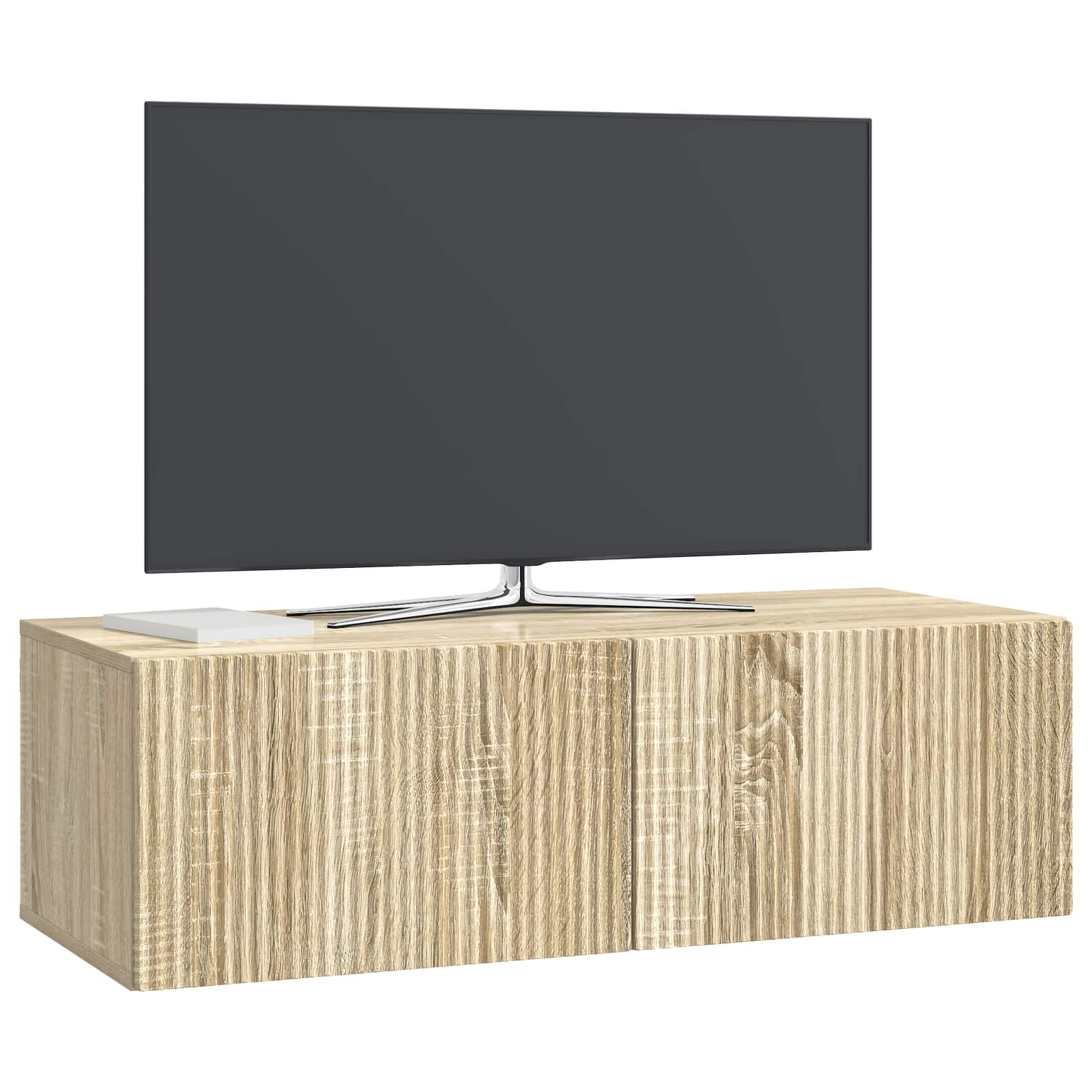 Mobile Porta TV da Muro Rovere Sonoma 98 x 41 x 30 cm | homemem39