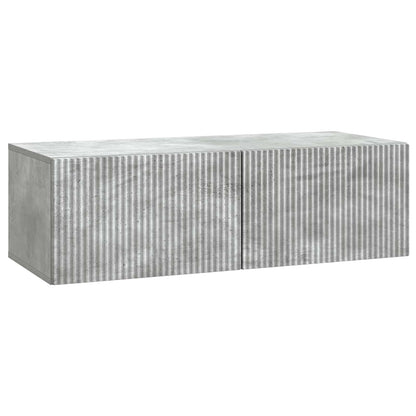 Mobile Porta TV da Muro Grigio Cemento 98 x 41 x 30 cm