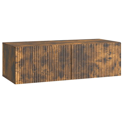 Mobile Porta TV da Muro Rovere Fumo 98 x 41 x 30 cm | homemem39