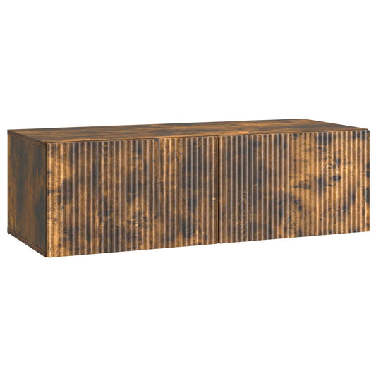 Mobile Porta TV da Muro Rovere Fumo 98 x 41 x 30 cm