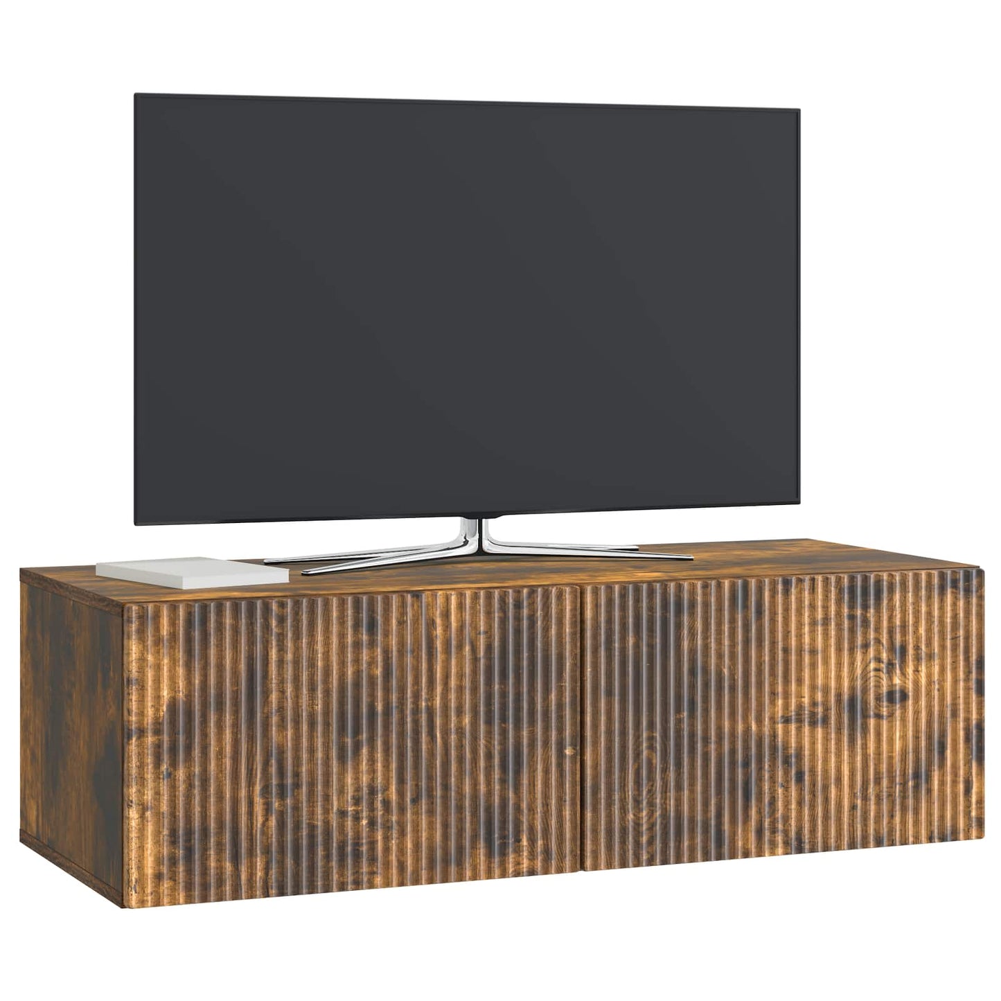 Mobile Porta TV da Muro Rovere Fumo 98 x 41 x 30 cm