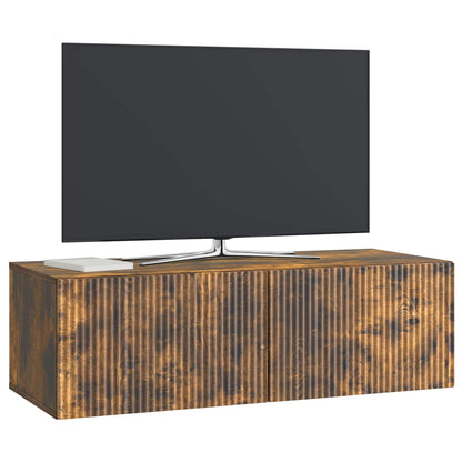 Mobile Porta TV da Muro Rovere Fumo 98 x 41 x 30 cm