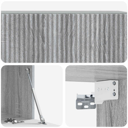 Mobile Porta TV da Muro Grigio Sonoma 98 x 41 x 30 cm | homemem39