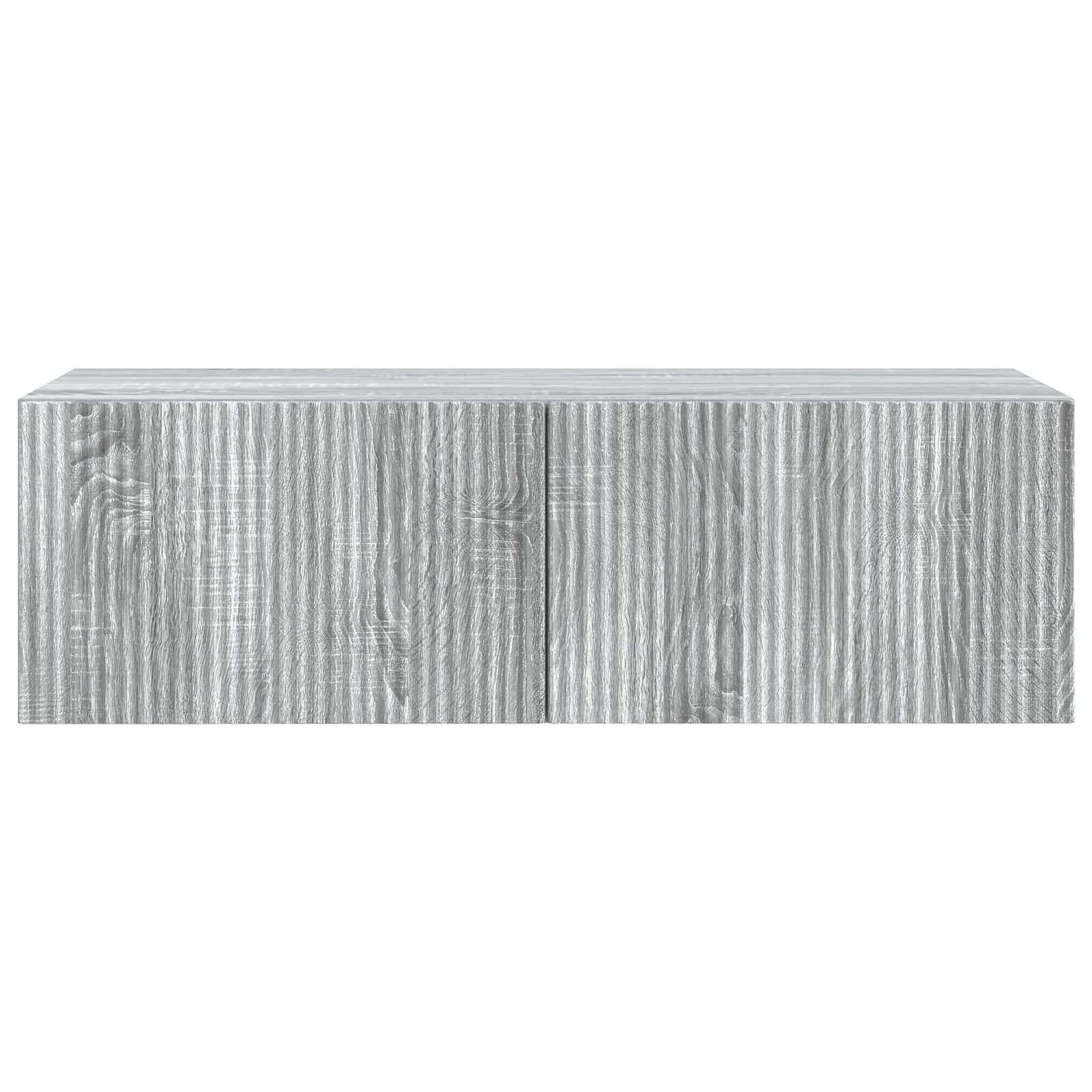 Mobile Porta TV da Muro Grigio Sonoma 98 x 41 x 30 cm | homemem39
