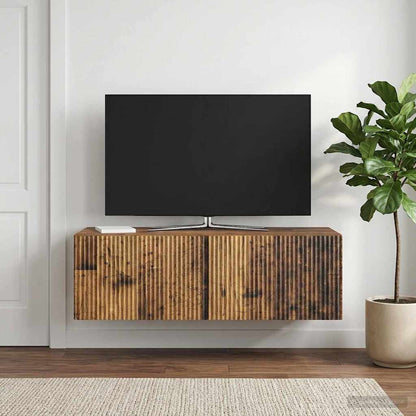 Mobile Porta TV da Muro Legno antico 98 x 41 x 30 cm