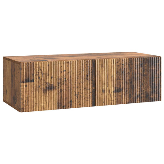 Mobile Porta TV da Muro Legno antico 98 x 41 x 30 cm | homemem39