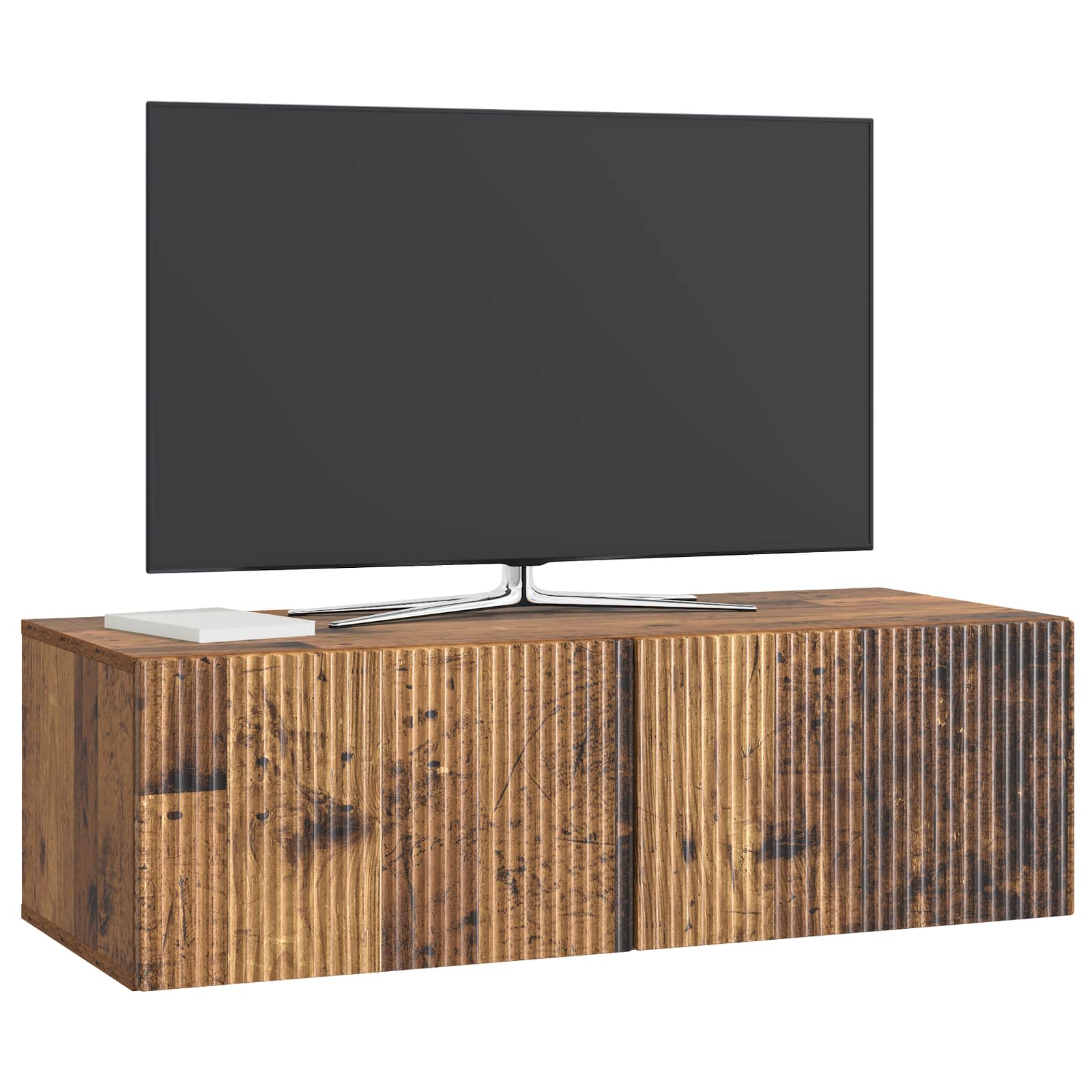 Mobile Porta TV da Muro Legno antico 98 x 41 x 30 cm | homemem39