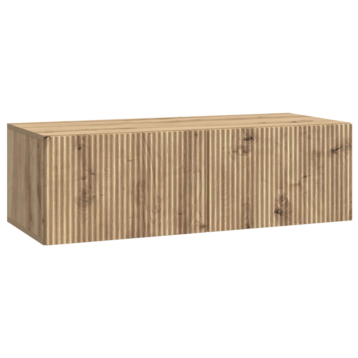 Mobile Porta TV da Muro Rovere Artigianale 98 x 41 x 30 cm | homemem39