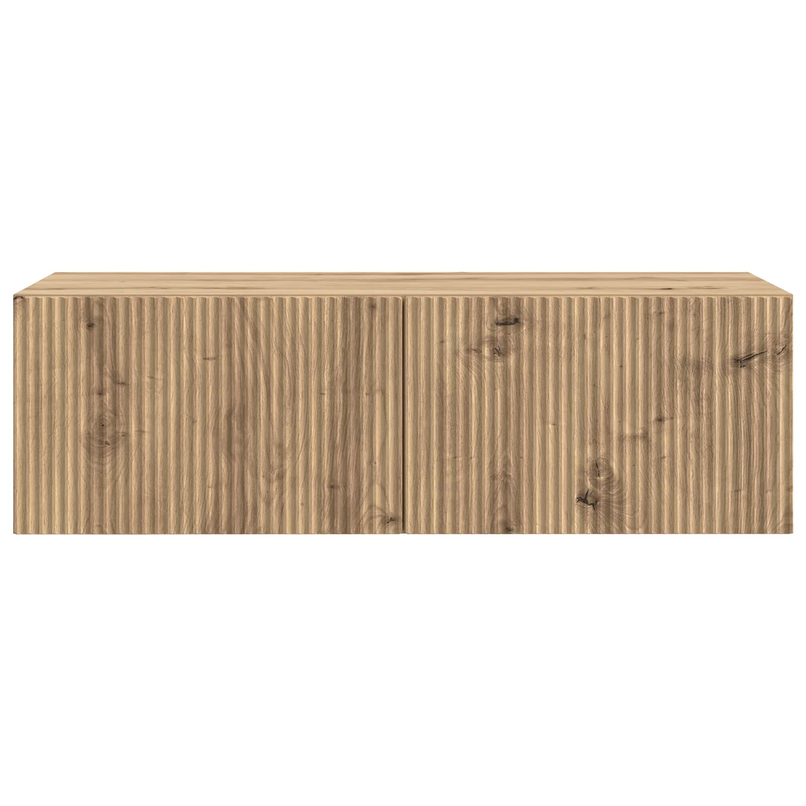 Mobile Porta TV da Muro Rovere Artigianale 98 x 41 x 30 cm | homemem39